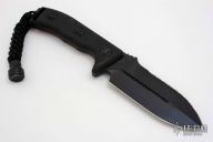 101-3BL Crosshair - Black Full Serrated