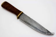 Cable Damascus Camp Knife