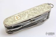 Large Swiss Army Knife - Tiffany & Co Engraved Sterling Silver