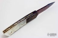 Mosaic Damascus and Meteorite Auto