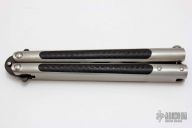 49-02 KRIS Balisong - Titanium and Carbon Fiber