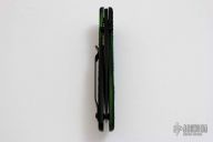 1670BGTST - Blur Tanto Black/Green Smoke - Serrated