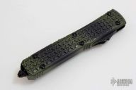 123-3GC Ultratech T/E Tri-Grip - Green Camo Full Serrated