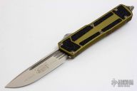 182-4TA Navy Scarab S/E Tan Satin Serrated