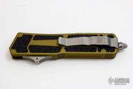 182-4TA Navy Scarab S/E Tan Satin Serrated