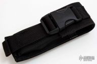 182-4TA Navy Scarab S/E Tan Satin Serrated