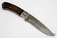 Damascus Fixed Blade