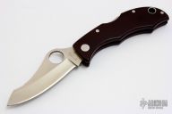 SPJBMP Jester - Key Ring Knife - burgandy micarta
