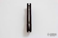 SPJBMP Jester - Key Ring Knife - burgandy micarta