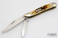 6220 SS Amber Jigged Bone Peanut