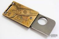 SquareHead DogTag Folder - Bronze Plate