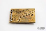 SquareHead DogTag Folder - Bronze Plate