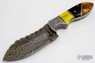 Damascus Fixed Blade