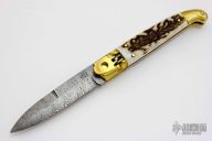 Damascus and Stag Leverlock
