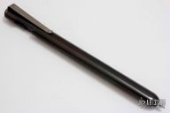 Glossy Black Zirconium D Rocket Bolt Pen