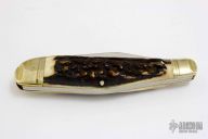 3 Blade Slipjoint - Stag