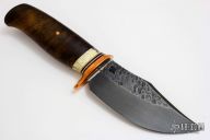 Walnut Skinner - Etched Blade