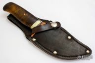 Walnut Skinner - Etched Blade