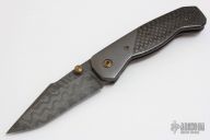 Scoundrel - Damascus/Zirc/Carbon Fiber
