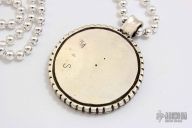 Sterling Silver Moon Necklace