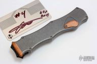 Hydra - Tanto Mirror Polished - Stainless and Copper