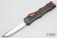 Hydra - Clip Point Mirror Polished - Stainless and Copper