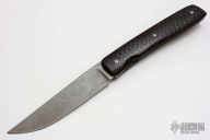 Lighting Strike Carbon Fiber Linerlock Front Flipper