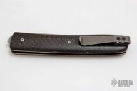 Lighting Strike Carbon Fiber Linerlock Front Flipper