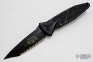 Socom Elite Auto T/E - Black Tactical Full Serrated