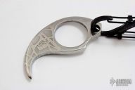Claw Keyring - Acid Etched