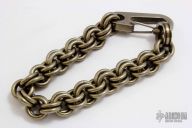 10 Guage Double Link Titanium Bracelet
