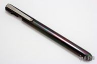 Glossy Black Zirconium D Rocket Bolt Pen