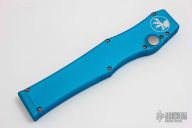 150-5TQ Halo V - T/E Turquoise Satin Serrated