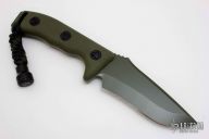 102-2GR Currahee S/E - Green Serrated