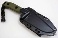 102-2GR Currahee S/E - Green Serrated