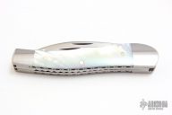 3 Blade Mother of Pearl Serpentine Jack - Slipjoint