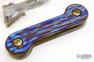 Titanium Key-Bar - Driftwood Treatment