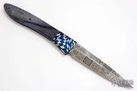 Damascus and Giraffe Bone Gents
