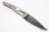 Chisel Pattern with Damascus Blade