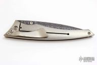 Chisel Pattern with Damascus Blade