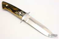 Wilderness Knife with Mammoth Ivory