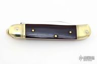 Leverlock Auto - Black Micarta