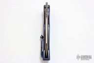 ANAX Tanto - Mirror Polished Blue/Bronze Frame