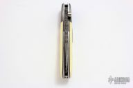 Damascus and Ivory Lockback Auto #9711