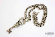 Slickster Key Necklace - .925 Sterling