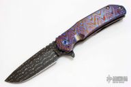Mini Xiphos with Damascus and Timascus