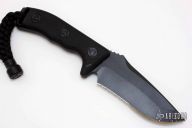 102-2BL Currahee S/E - Black Serrated