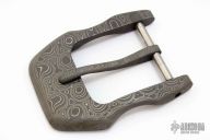 Damascus Belt Buckle