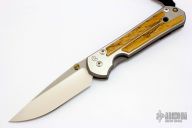 Large Sebenza 21 w/ Mammoth Bark Ivory