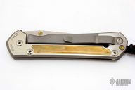 Large Sebenza 21 w/ Mammoth Bark Ivory